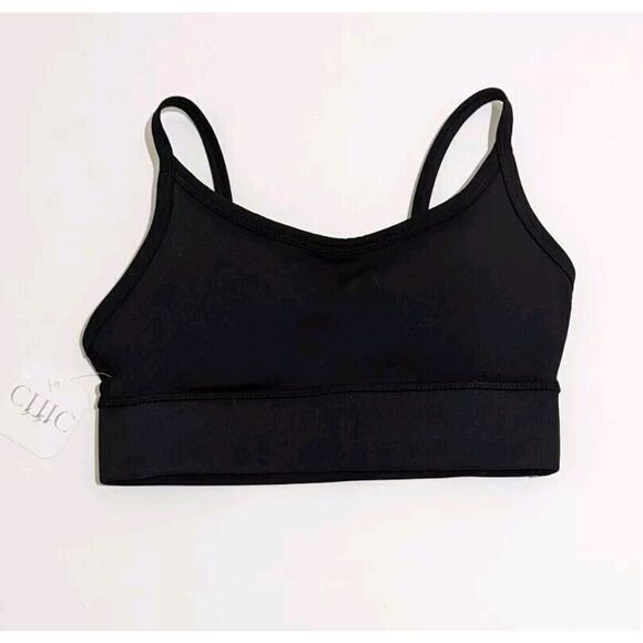 5/$20 Zenana Women's Padded Sport Bra Black Size XS NWT H - Picture 2 of 4